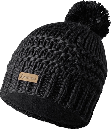 Bonnets W ALPS POM BEANIE Black