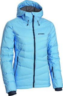 Atomic Jacket W RIDGELINE HYBRID DOWN Light Blue Kleding WayPointSKI