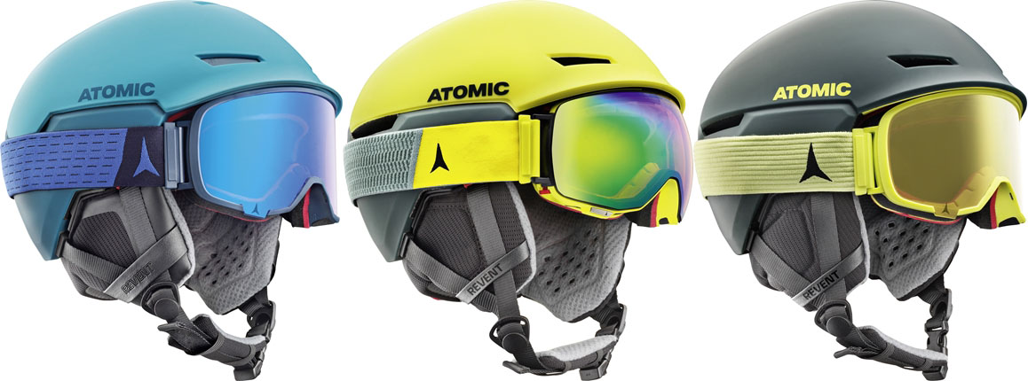 krekel Gevoel Caroline Testers gezocht: Atomic Revent+ helm met Revent L FDL bril | WayPoint Ski