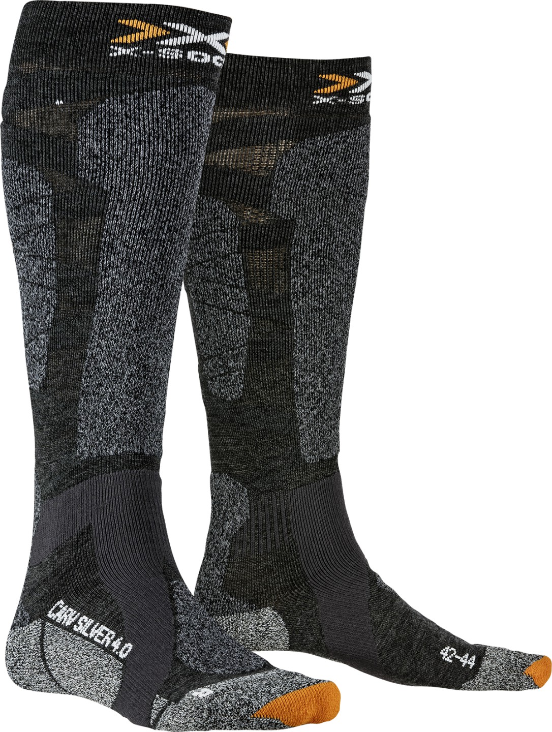 X-socks Carve Silver 4.0 anthracite/black