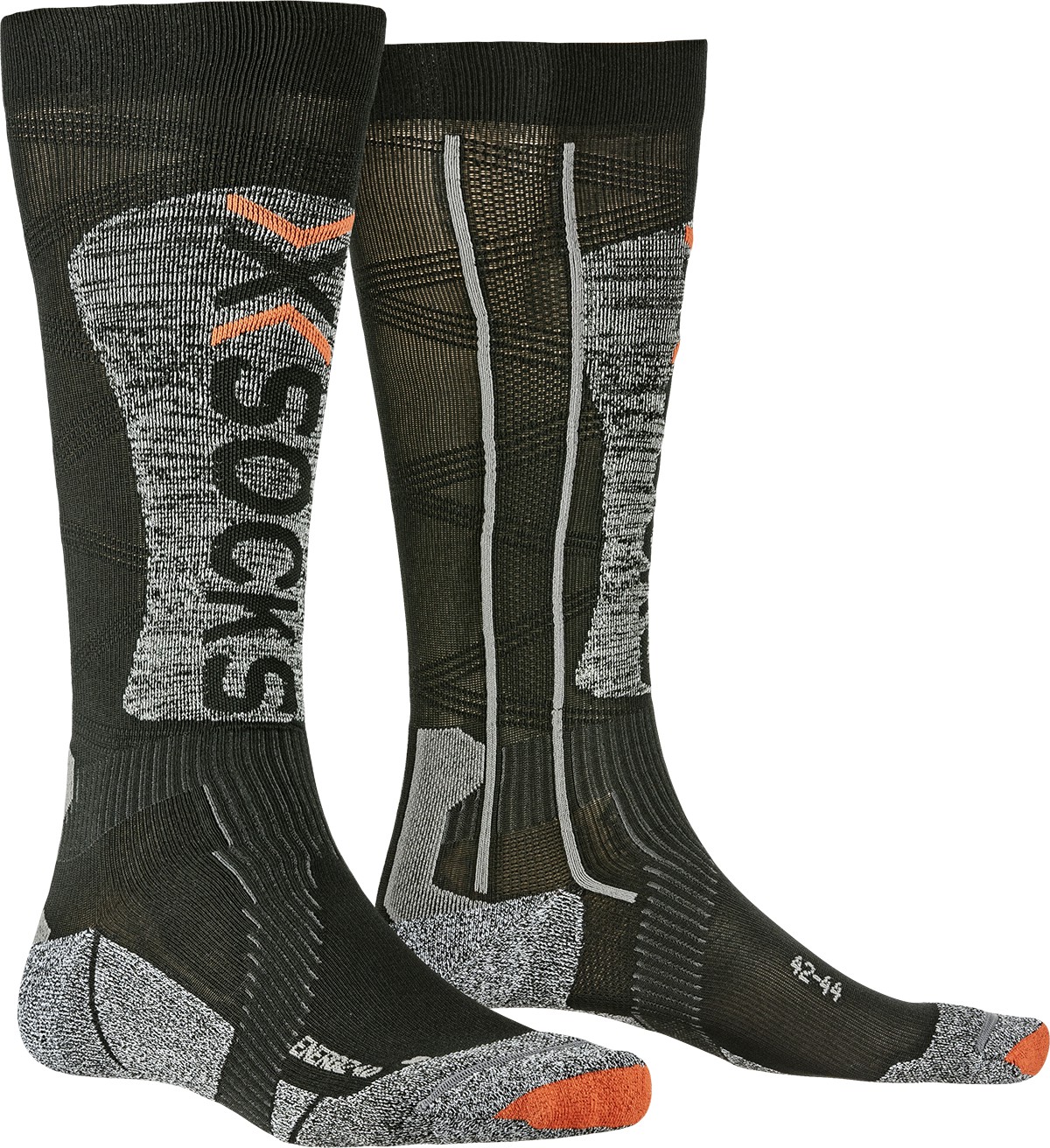 X-socks Ski Energizer Lt 4.0 black/grey